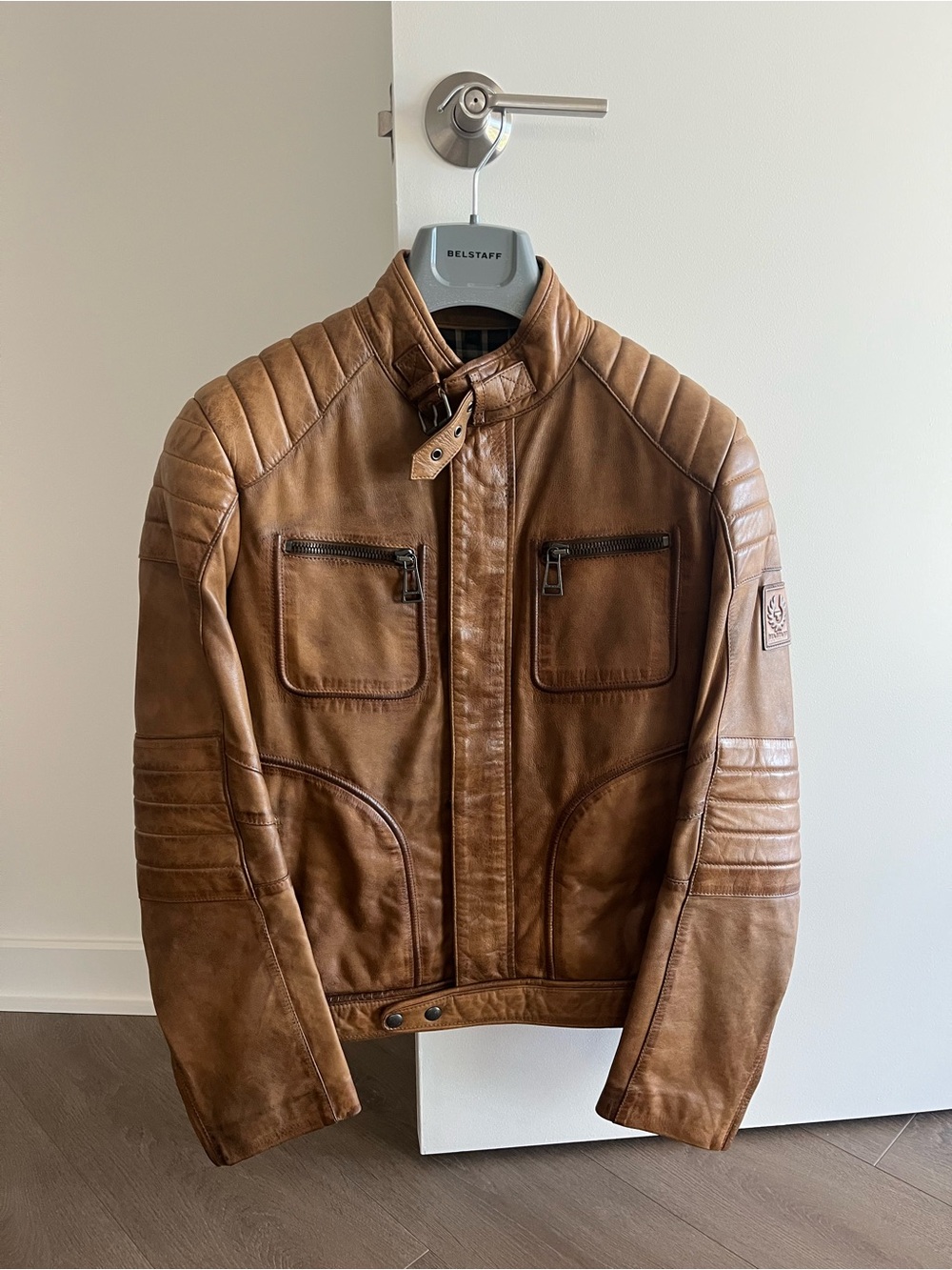 Belstaff Weybridge 2.0 Hand-Waxed Leather Jacket - IT 46 - Made in Italy